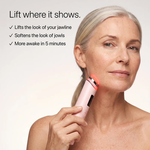 Your non-invasive facial lift: jawline, jowls, cheeks